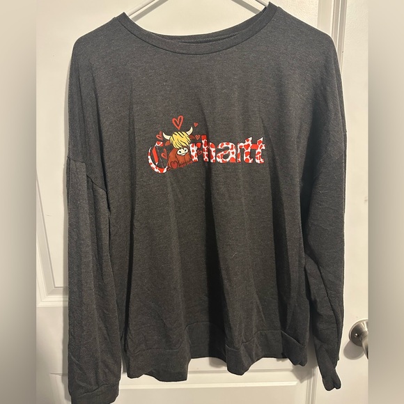 Carhartt cow long sleeve sweatshirt - Picture 1 of 2